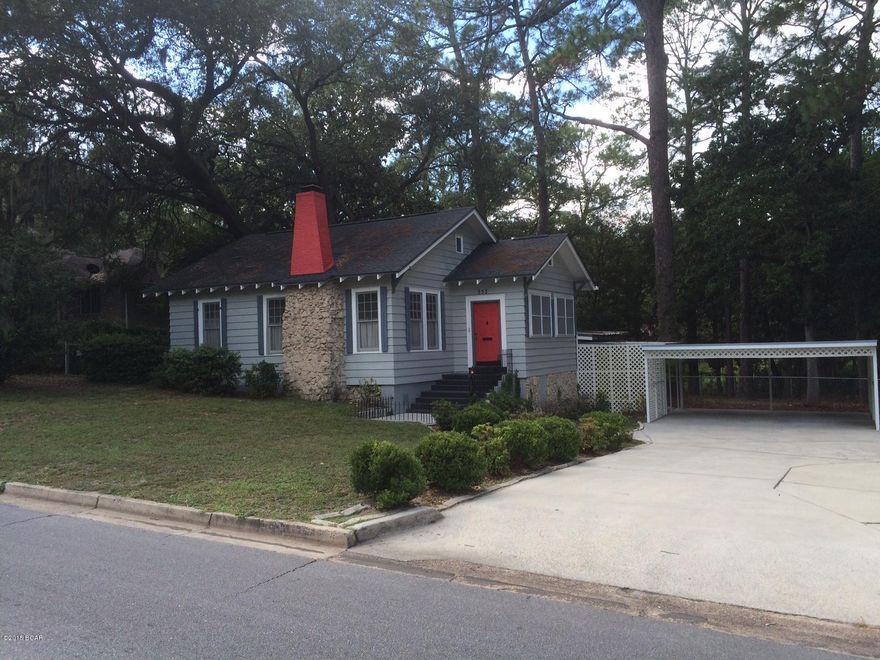 Absolutely charming home located in the Cove. This home is in incredible shape. Recently paint inside, and still has the original hard wood floors. Very nice covered patio off of the master bedroom and kitchen looking over the fenced back yard. The living room features hard wood floors, and the original fire place to the home.  This home also has a full service back up gas generator! This home is truly a treat and a must see!