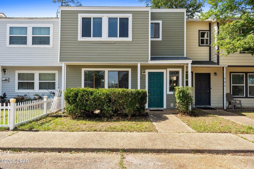 Looking for a move-in ready home that won't break the bank? Welcome to 505 Palermo Road—an updated townhome with solid bones, fresh finishes, and no HOA to hold you back. Whether you're a first-time buyer, an investor, or just looking to simplify life without sacrificing comfort, this one's a winner.

Step inside to find stylish LVP flooring throughout the main living area, fresh paint, and a clean layout that gives you space to breathe. The open-concept living and dining combo flows into the kitchen, where you've got classic wood cabinetry, plenty of prep space, and a breakfast bar for casual mornings or quick meals on the go. The spacious living area leads to a private fenced backyard—perfect for grilling, pets, or just kicking back under the shade tree. Upstairs, the oversized primary bedroom features an en suite bath. Two additional bedrooms and a full bath round out the upstairs, offering room for family, guests, or a dedicated home office.

NO HOA—so say goodbye to surprise fees and hello to freedom.

Conveniently located near schools, shopping, and a quick drive to the beach, 505 Palermo is the kind of place that makes sense—whether you're building equity or building a portfolio. Schedule your tour today!