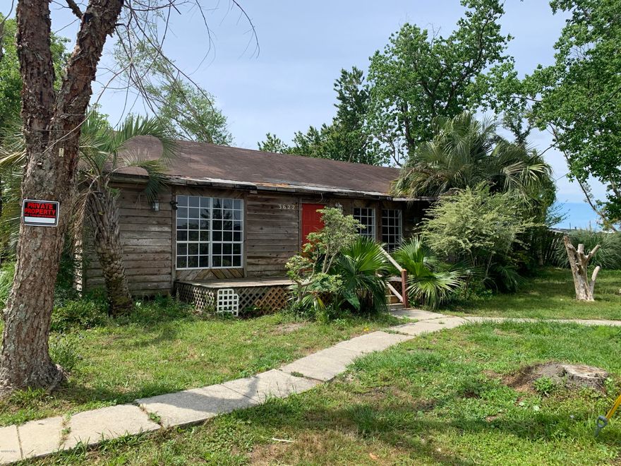 Are you ready to invest? This Single-family home is currently in need of renovations. This home sits on a 140X141 lot with a shed on the back left side of the property. Now walking into the front door, you will be welcomed by the living room on the left with a ceiling to floor brick fireplace. Across the room, there is an office that converted into the 4th bedroom. In the kitchen, there are cabinets on two walls with your dishwasher, stove, and fridge on the empty wall. Right next to the oven, you have a pantry. On the right side of the house, you have two bedrooms as well as a bathroom. Moving along, the opposite side of the house, you are welcomed by the master bedroom as well as the master bath. Right now is a perfect opportunity to reconstruct and make this home yours, with the work that needs to be done it will be easy to expand the kitchen or tear down a wall to expand the living room. Call your agent today for more information.
