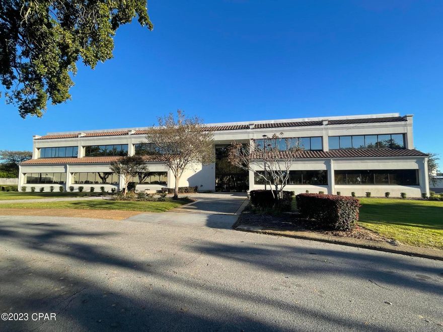 Affordable Class A office space in a Class A building. This is one of the nicest offices on the beach and is also far away from all of the traffic concerns on the beach as you move West. This space has a small reception / waiting area and three nice sized offices. There is ample parking and the building and grounds are well maintained.   The lease rate includes electric and water.