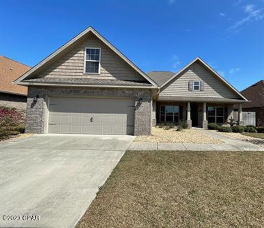 Impressive all brick 4 bedroom, 2.5 bath rental within walking distance to two schools (an elementary and a middle school with great school rankings).  This rental has a formal dining room and  an additional game room/office! This floorplan impresses with hardwood floors in the entry foyer, living room and formal dining room. Living room feature include a double trey ceiling with double crown molding. The kitchen continues to impress with granite countertops, plenty of cabinetry, stainless steel appliances, tiled backsplash and a custom island. Your master suite also has double trey ceilings with double crown molding. The master bath has a dual vanity, soaker tub, separate shower and walk in closet. Two other spacious guest bedrooms, guest bath, laundry room and 1/2 bath are located on other side of home. Upstairs is where you'll find the last bedroom with a closet. Once you see and realize the decorative archways, security system, sprinklers, large screened back patio, privacy fence, 2 car garage and much more, you'll see why this needs to be your rental. Property won't be available until December 1st.

REQUIREMENTS TO RENT:  Each applicant over 18 MUST apply online FIRST at https://fullsailrealty.managebuilding.com/Resident/rental-application/new, we will run a background check and call you to set up a showing appointment within 1 business day. Visit our website to confirm availability and see all qualifications.  ONLY IF YOU DECIDE TO RENT after your showing, we will accept your application fees and complete final approvals prior to Lease signing. Call the office for questions.  We look forward to being the BEST property management company you have ever worked with!  Security Deposit on this property is optional thru Obligo.