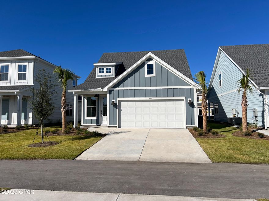 Each of our homes includes 9' high ceilings in the main living area, bountiful natural light, granite/quartz countertops, and innovative technology. Breakfast Point is one of Panama City Beach's most desirable communities just 2.5 miles from the Miller County Pier over the Gulf of Mexico, and a safe walk through the neighborhood to Breakfast Point Academy. At Grove Park and Paseo Park you can enjoy the community's biking and walking trails.