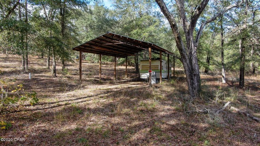 Beautiful, High and Dry 7+/- Acre parcel! This tract sits in the corner of Dupree Rd. and Creek Run Rd., and features a rolling, sloping topography that is rare for the area, and has been meticulously cut and cleared to leave a beautiful abundance of trees and foliage, while still giving you an open air feel. The piece also features a Pole Barn, well, and power. All of this less than 45 minutes from the Worlds Most Beautiful Beaches in Panama City Beach! Schedule your showing on this beautiful piece today!