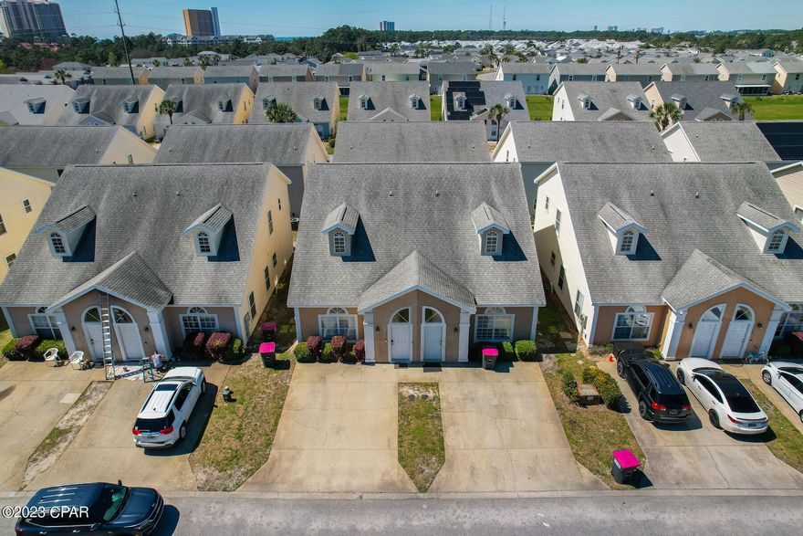 HALF OFF FIRST MONTHS RENT!

Great centralized location in the heart of Panama City Beach. You will never be bored in the active Palm Cove community, less than a half a mile to the beach, and features gated entry into community with two community pools, playground and a volleyball court. This cute townhouse is over 1400 square foot under air with three good sized bedrooms. Upon entry you will see a spacious living room with tall ceilings. The kitchen is above average in size, and the laundry room is on the bottom floor. This unit comes UNFURNISHED!! Pictures are before the furniture was removed.

Pets are negotiable.