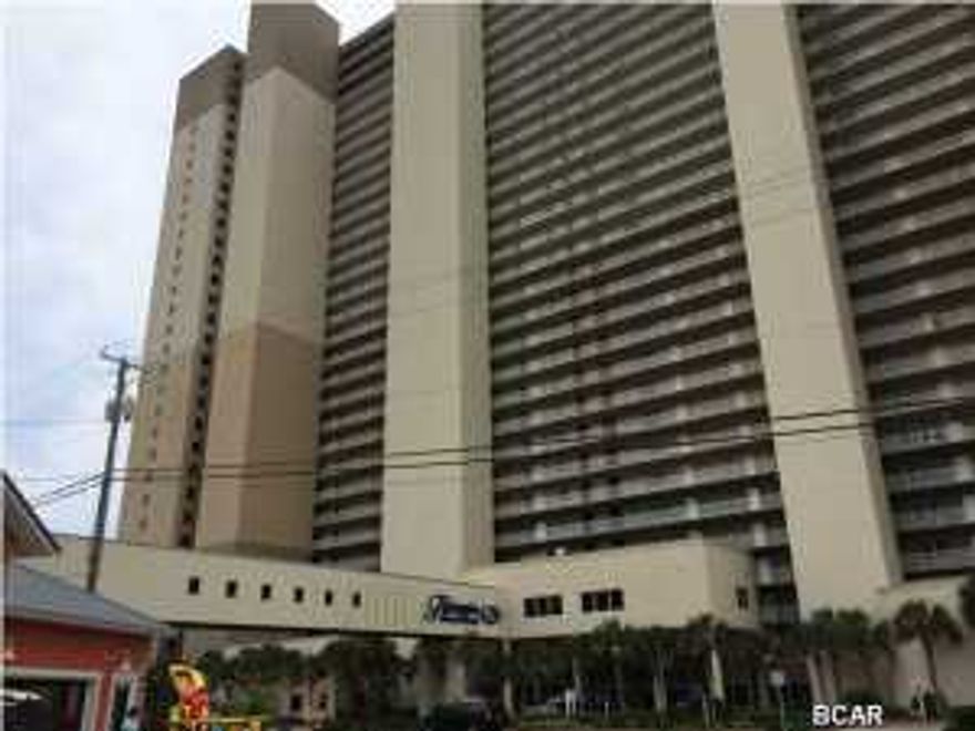 Great location and great amenities!!! Tidewater is one of the BEST condos on the beach! This 1 bedroom/2 bath with bunk unit is on the 17th floor with spectacular views of the gulf. Tidewater is a popular condo for rentals because of being down the street from Pier Park and so many other attractions, and having amenities galore including 2 outdoor pools, 1 heated indoor pool, sauna and steam rooms, workout room, restaurants, lounge, convention facility, movie theatre, garage parking and covered walkway. Tidewater has some of the lowest condo fees on the beach.