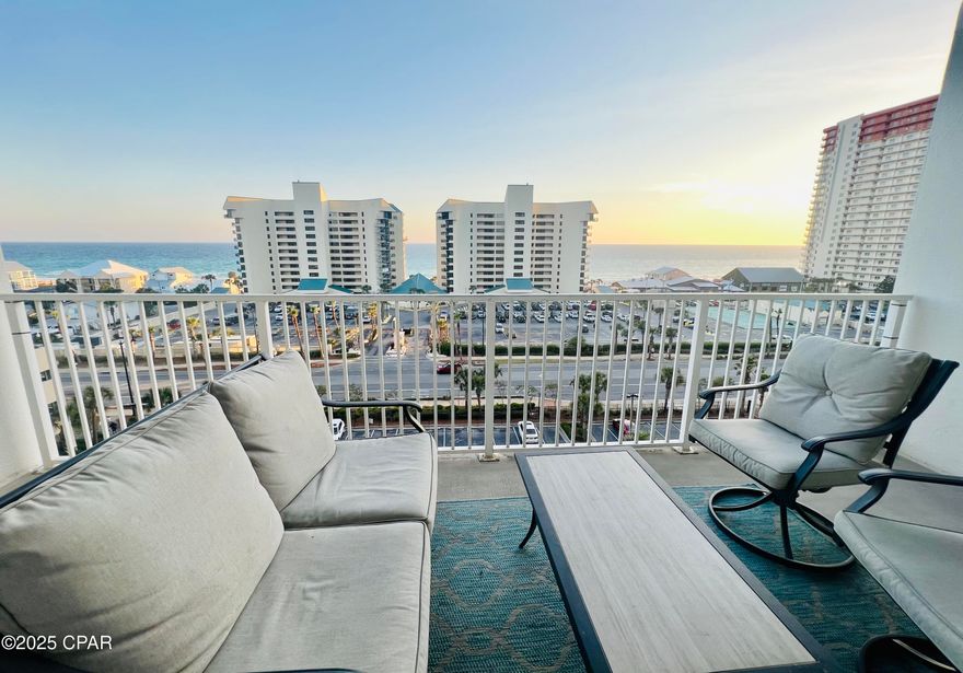 Welcome to your slice of paradise! This beautifully appointed 1-bedroom + bunk room condo offers breathtaking views of the Gulf of Mexico and all the comforts of a relaxing beach getaway or lucrative investment property.


Step inside to find an open and airy living space filled with natural light and coastal charm. The private balcony is perfect for morning coffee or sunset cocktails as you take in panoramic views of the sparkling emerald waters.


The primary bedroom is spacious and serene, while the bunk room provides additional sleeping space for guests or little ones. The fully equipped kitchen features modern appliances and everything you need for meals at home.


Located in Laketown Wharf Condominium, you'll enjoy resort-style amenities including 5 swimming pools, hot tubs, on-site dining, a fitness center, a nightly fountain and light show, and private beach access directly across the street. There's also a brand new arcade & bowling alley on site called 810 Entertainment that is fun for all ages! 


Whether you're looking for a vacation home, short-term rental investment, or full-time coastal living, this condo checks all the boxes. The condo also comes fully furnished! 


Gulf Views | Direct Beach Access | Fully Furnished | On-Site Dining & Entertainment 


Don't miss your chance to own a piece of paradise—schedule your showing today!