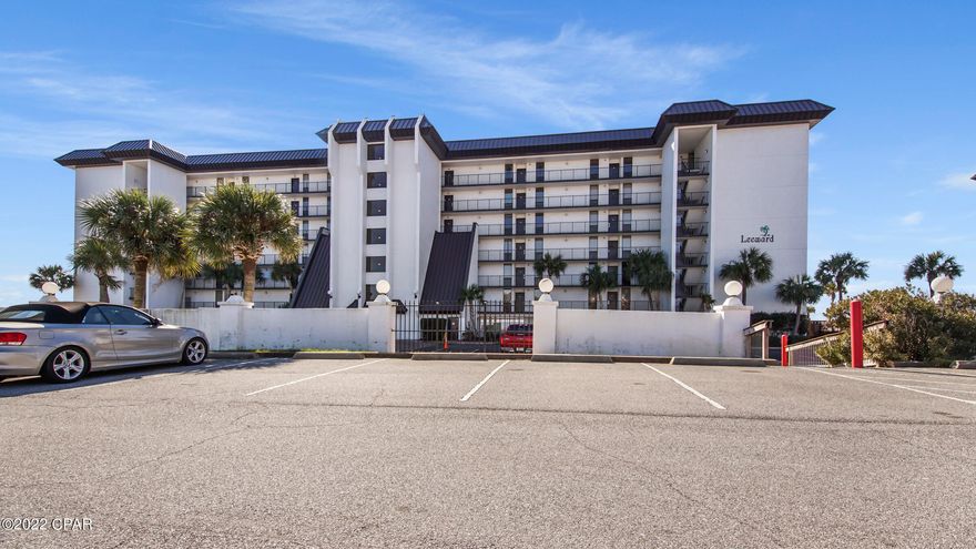 MOTIVATED SELLER!!!ILocated on the top floor of this 6 story beachfront condo, you have all the  magnificent sunsets imaginable. Units on either side are non-rentals providing peace and tranquility.  No long elevator waits as there are only 54 units in the entire building. Never a search for parking as there is open parking in front of the building...Unit is freshly painted, with new hv/ac system,and new washer/dryer..Tile flooring throughout, granite countertops, and custom cabinets .Just bring your special touches to make this one yours. Enjoy all the amenities that Edgewater has to offer including,free unlimited par 3 golf, tennis ,heated pools,, pickle ball, fitness center, on site restaurants  etc.. Make an app to see this one today!