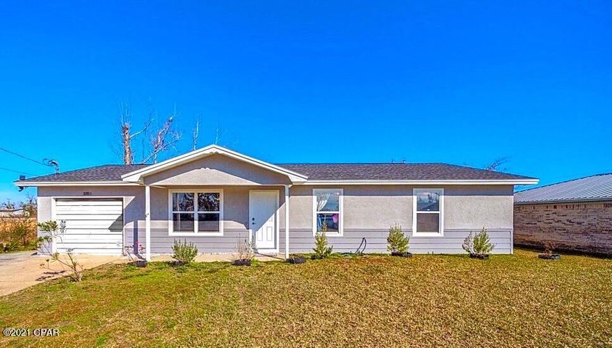 IMPROVED PRICE. BEST DEAL IN BAY COUNTY!!! SELLER IS VERY MOTIVATED.DONT MISS THIS CHANCE TO OWN A HOME THAT IS USDA QUALIFIED This 3 bedroom 2 bath 1605 sqft home has many upgrades. Centrally Located. It boasts a new large kitchen with granite counter tops, and plenty of space for a first time home buyers.  It has a a great new bonus room or den with a workshop on cement that has a covered awning.  If you like quite and peace this neighborhood is for you.   All ages, sizes and measurements are approximate; Buyer to verify if important.