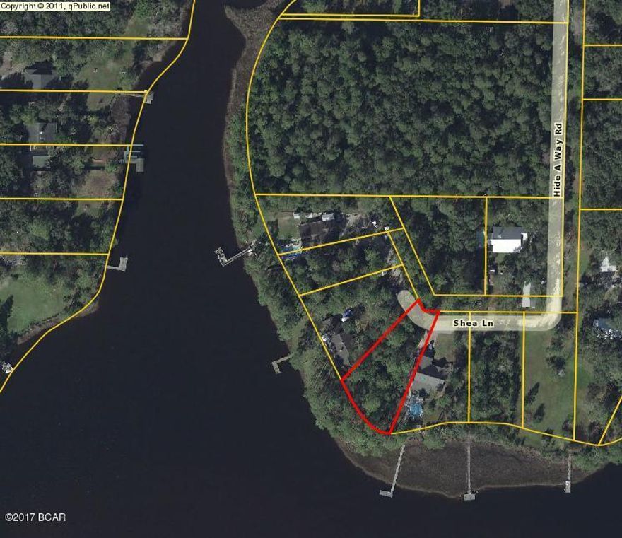 Check out this PERFECT waterfront lot! This lot is suited to put a custom built home or spec home. It is located on Cooks Bayou in the Sandy Creek area.