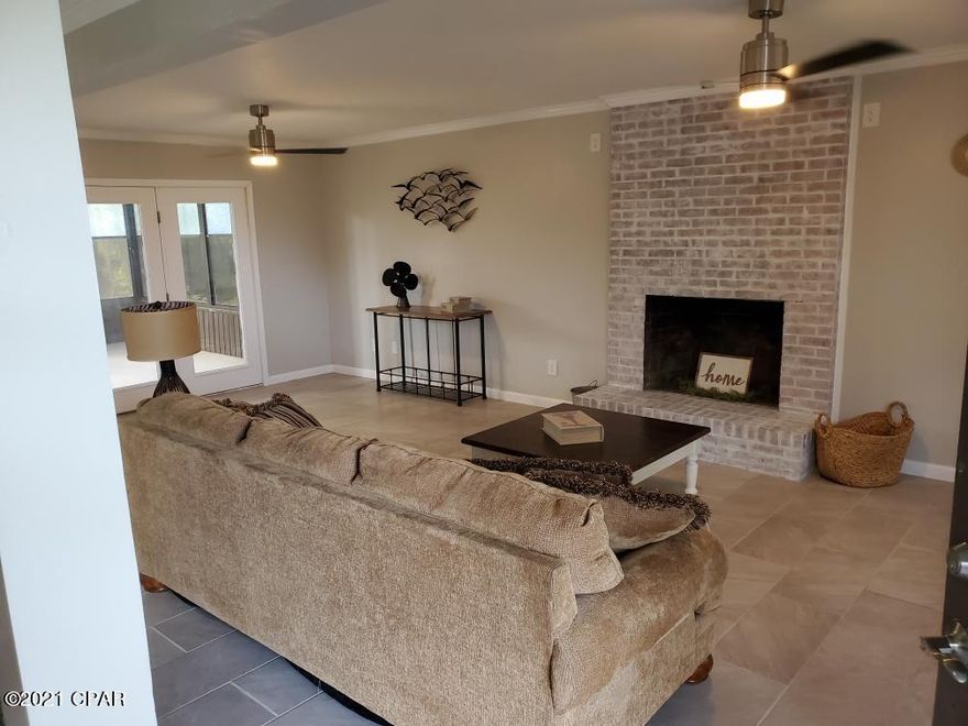 Landscapers on the way! If you have driven by come back on Saturday for our open house and see what we have done! Back on Market, fully inspected and ready for Appraisal! Open House this Saturday and Sunday Noon to 4 PM. Owner brought it down to studs and took his time with this beautiful renovation. With over 2000 sq ft this home is going to give you all the space you need. Open dining area to the eat in kitchen; with a huge living room that adjoins an airconditioned bonus room overlooking the back yard. Full double garage and driveway easily will park four cars. Big master suite with balcony overlooking the front yard; great view of your well kept neighborhood. Attached oversized laundry room that has soooo much space. Come see us!  A very pretty place to live. Call for private viewing!