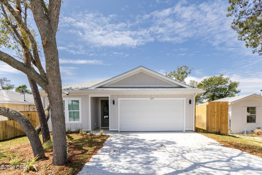 NEW CONSTRUCTION - HIGH-QUALITY BUILD! TURNKEY INVESTMENT - PRIME LOCATION NEAR 30A!

No HOA Fees | Short-Term Rentals Allowed

POTENTIAL GROSS RENTAL INCOME: $80,000!


This beautifully designed 3-bedroom, 2.5-bathroom home is a rare find - whether you're looking for your dream home or a high-performing rental property. The home offers the perfect blend of comfort, style, and location.


The open-concept floor plan features 9-ft-high ceilings and plenty of windows that flood the home with natural light. It offers a spacious living area and a modern kitchen with brand-new stainless steel appliances and upscale finishes.


Each bedroom provides privacy and includes built-in closets, tray ceilings, and stylish furniture and décor. Custom European-style accent walls add a designer touch and make each space feel special.


The bathrooms are sleek and modern, with stylish mirrors, a tiled shower, and a double vanity in the master bath that completes the upscale look. A designated laundry room with washer and dryer hook-up.


The perfectly sized 2-car garage offers extra storage space, along with a wide, 20-ft-long driveway for additional parking. The fully fenced, large backyard includes an already installed well with a connected sprinkler system to maintain the landscape year-round. There is also potential to add a pool in the future, making this property even more desirable.



The home is located in a quiet neighborhood, just a short drive to the nearest beach access, Inlet Beach, Rosemary Beach, and all the charm of 30A.



Fully furnished and truly turnkey, this home is ready to generate income or become your personal retreat. Whether you're expanding your rental portfolio or looking for a beachside getaway that pays for itself--don't miss this opportunity in one of Panama City Beach's fastest-growing areas.



Schedule your showing TODAY!