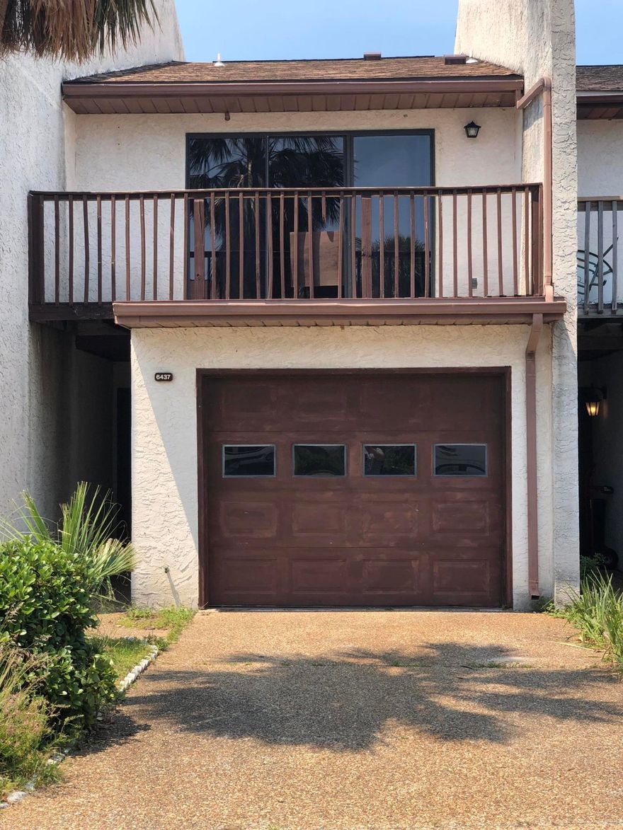 'CURRENTLY UNDER CONTRACT, SELLER ACCEPTING BACKUP OFFERS! MOVE IN READY Townhome in the Waterfront Community of Oakshore Villas Townhomes, priced under $100,000. If you have been looking for a home in this price range, you know this will not last.  NEW ROOF replaced 12/2018, the HVAC is only 3 years old, the carpet is a few years old and was just professionally cleaned, the interior was completely painted before listing, and the downstairs is all tile which was installed 4 years ago.  This unit has a wonderful floor plan with plenty of closets and storage.  The kitchen offers lots of space for cooking with ample cabinets and counter top space and a  breakfast bar, or you can sit back and enjoy dinner in the 10x12 dining area which is open to the large living room.  Sliders lead to the patio where you can setup your grill and enjoy cooking.  The upstairs features a master bedroom with double closets and a private master bath. The 2nd bedroom is the largest at approximately 15.5x18, with 3 closets and has its own private 6.6x16 balcony where you take in the beautiful Bay Breeze.  If this is not enough, you not only have driveway parking, but a single car garage complete with shelving and a pegboard to help organize your tools.  This community has low HOA dues at $50 p/month which covers common area maintenance, termite bond on the interior/exterior of buildings, and trash pickup. Additional Features include: stove 2014, Water Heater 8 years, and so much more. If this sounds like the home you have been waiting for contact your Realtor for a private showing before your dream becomes someone else's reality!  Age, Sq. Ft., Room Dimensions, Taxes, Schools, or any important information to the buyer must be verified by personal or professional inspection.