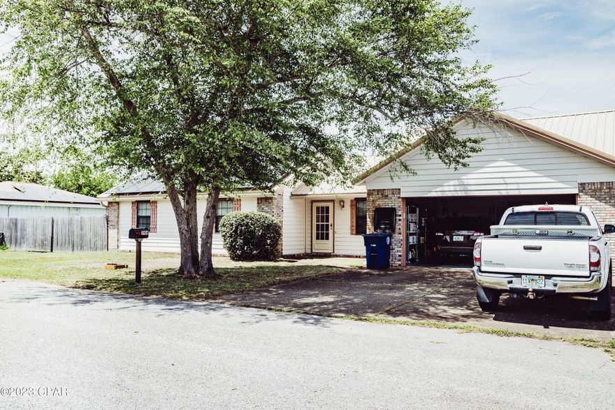 This is a great opportunity for you to own a beautiful, well maintained home in the heart of Panama City! Spacious garage and a large fenced in backyard with a nice sized storage shed! Close to shopping and restaurants and about 15 minutes to the beach! Home also includes $25,000 worth of paid off solar panels and has custom hurricane shutters for the home!