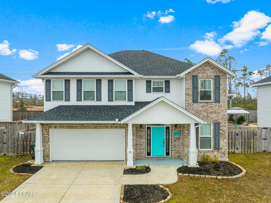 Welcome to your dream home! This exquisite single-family residence boasts 4 bedrooms, 2 and 1/2 baths, and a bonus room, providing the perfect blend of space and functionality. Crafted in the timeless style of a Craftsman home, it exudes charm and character.
Step into the welcoming embrace of an open floor plan, designed to enhance the flow of natural light and create a spacious atmosphere for everyday living and entertaining. The heart of the home features stunning quartz countertops throughout, adding a touch of luxury to the kitchen and bathrooms.
Comfort is key, and this home delivers with carpeted bedrooms for a cozy retreat, while the main parts of the home showcase beautiful Luxury Vinyl Plank (LVP) flooring, combining style with easy maintenance.
Centrally located, this residence offers unparalleled convenience by being equidistant from both military bases, ensuring an effortless commute. The proximity to top-rated charter schools adds to the appeal for families seeking educational excellence.
As you step outside, discover a backyard retreat featuring a pergola, a fire pit, and a couple of garden boxes. Whether you're looking to relax under the shade of the pergola, enjoy evenings by the fire pit, or cultivate your own garden, this outdoor space provides the perfect backdrop for leisure and recreation.
This Craftsman-style gem is not just a house; it's a home where every detail has been carefully considered to provide a haven for modern living. Seize the opportunity to make this residence yours and experience the perfect blend of style, comfort, and convenience.
For more information or to schedule a private viewing, Call today.  Your dream home, complete with a captivating backyard oasis, awaits!