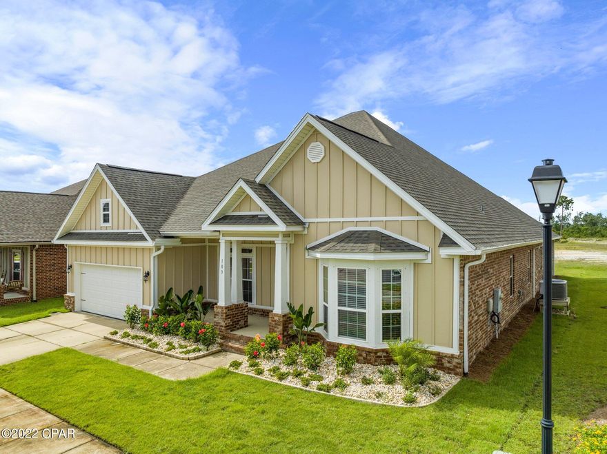 CURRENTLY UNDER CONTRACT, SELLER ACCEPTING BACKUP OFFERSCheck out this wildly spacious home with plenty of room to accommodate large families. Home has been remodeled since Hurricane Michael with aprx 300 sq. ft. (heated and cooled) added along with a new roof, duct work, walls, and additional insulation to interior walls. The recently renovated kitchen is a chef's dream with granite countertops, new cabinetry, and stainless-steel appliances. Custom closets in each room will help keep belongings organized and tidy. A closet has been added to the office which could be used as a gym/remote workspace/study or a 6th bedroom for family and guests. This was originally the model home for the entire development. Owner has kept it immaculately maintained and improved. New landscaping just completed Additional square footage was measured by agent. Please verify if important.