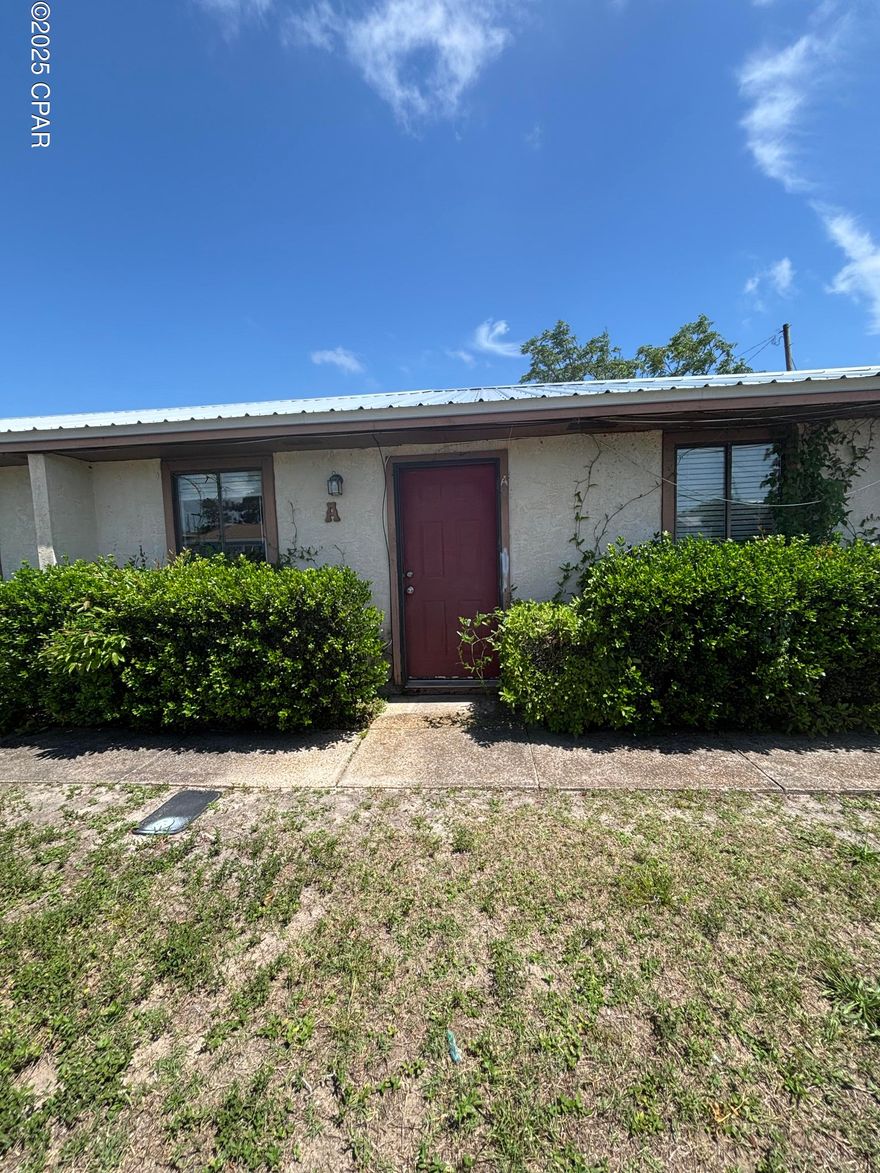 Perfect location!!! Just a 1 mile away from Panama City beaches beautiful sand and ocean view. This 2 bed and 1 bath home comes with washer and dryer hook ups as well. Pets are negotiable..If you would like to see this property, just text a copy of your driver's license to the property management office phone number listed in this advertisement and we will get a showing lined up for you within 1 business day!