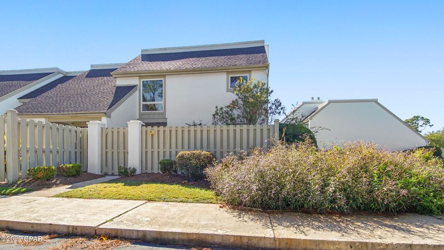 CURRENTLY UNDER CONTRACT, SELLER WILL CONSIDER BACKUP OFFERS!  Bay Point is a gated community with 24 hour roving security and features an 18 hole Nicklaus designed golf course, a brand new marina, has access to a full service waterfront hotel and even has its own post office, all accessible by golf cart. This beautiful 2 bed 2 bath first floor unit is fully renovated.  It has a spacious open floor plan with a view to the 18th fairway of the golf course.  There is a large outdoor private courtyard at the entrance and you can also step out the back door to enjoy the outdoors.

The condo has been updated with LVP flooring throughout, fresh paint, quartz countertops in kitchen and bathrooms, new soft close kitchen cabinets, recently purchased stainless appliances as well as lighting and ceiling fans. The AC and water heater were replaced in 2019. just installed brand new barn door sliding glass doors in both bathrooms. The furniture depicted in the photos has been added via virtual staging and is not actually in the listing.  
Listing agent is part owner of the property.