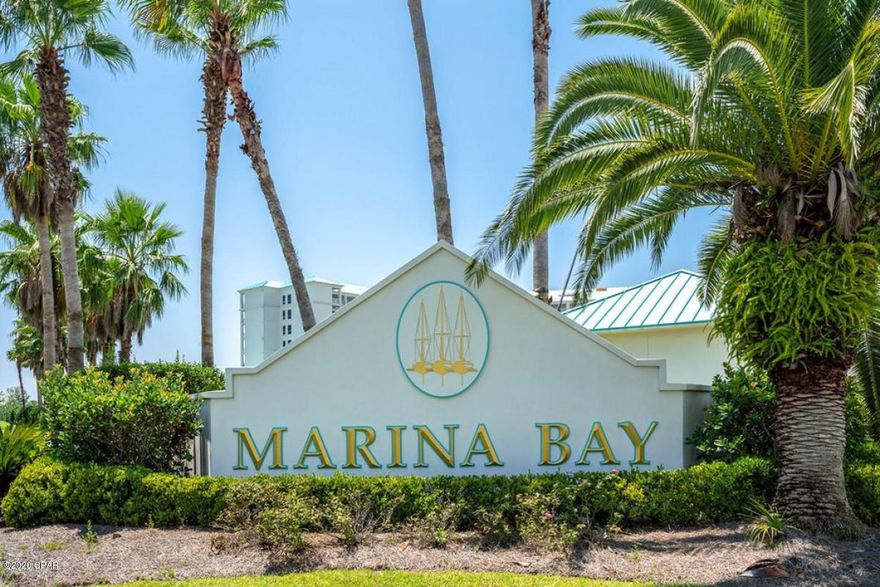 CURRENTLY UNDER CONTRACT, SELLER ACCEPTING BACKUP OFFERS. Pay for the View, Condo is FREE! Location, Location, Location. Priced to Sell. Move in Ready. Water Front Living in spacious 2/2 Condo with spectacular views of North Bay. Full Panoramic water views from living room, dining room, kitchen and master bedroom. Open Floor Plan and Private Balcony over look North Bay. Condo includes assigned garage parking with direct access to secured front lobby. Plentiful overflow parking available. Amenities galore in this secure community includes 350 ft. Fishing Pier, Swimming Pool, Hot Tub, Viewing Deck, Club House, Private Beach and Marina.  New Appliances.