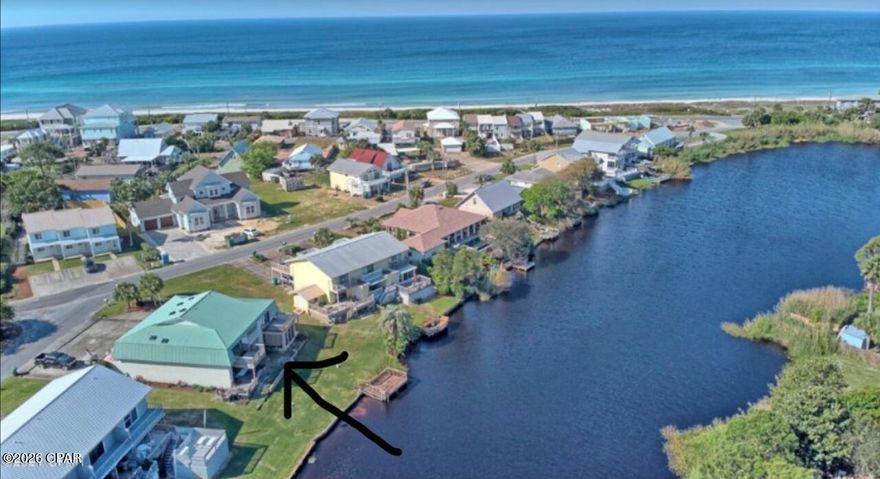 COMING SOON.  Lakefront Townhouse only one block to the Beach, for sale in Panama City Beach, FL.  This townhouse is a hidden gem on the West end of PCB offering amazing lake front views, yet only a short walk to the beach!!  Wake up to beautiful lakefront scenery and unwind with breathtaking sunsets right from your backyard. Whether you're enjoying your morning coffee by the lake or taking a quick stroll to the beach, this property embodies the laid-back coastal lifestyle.

Located in the sought-after Gulf Vista neighborhood, known for its underground utilities and charming coastal home feel.  With no HOA and short-term rentals allowed, this townhouse presents an excellent opportunity for investors, second-home buyers, or full-time residents alike.

Enjoy the best of both worlds--quiet lakeside living and a short walk to  the beach --all in one of the most desirable areas of Panama City Beach. Don't miss your chance to own a slice of paradise on the West End!