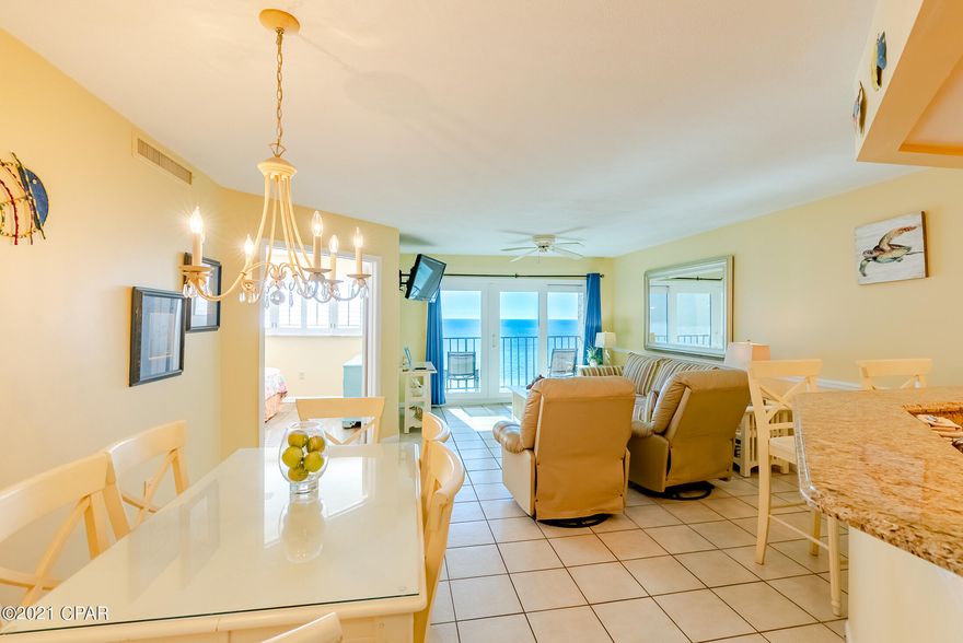 Beautiful Gulf front w/ spectacular view. Remains one of the most popular complexes on the beach. Unit comes fully furnished. Very well cared for and shows great! Summerhouse features two large pools, hot tub, kiddie pool, gazebo, tennis courts, shuffleboard and game room. You are just minutes away from golf, fishing, scuba diving, shopping and dining. This unit promises to offer breathtaking sunsets!!!!!!!!!! The elevator rides on the outside of the building with a spectacular view of the lagoon through the floor to ceiling wall of glass. Unit has great rental income. Please call to schedule a showing with listing agent. No showings until after 2/28/22.

Age, sq.ft.. and room sizes are approximate.