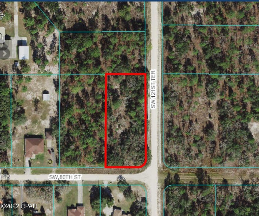 Nice building lot in Rolling Hills. This 1.03+/- acre lot is a corner lot, mostly wooded. Restricted to site built homes only. Not far from local amenities and Rainbow Springs State Park.