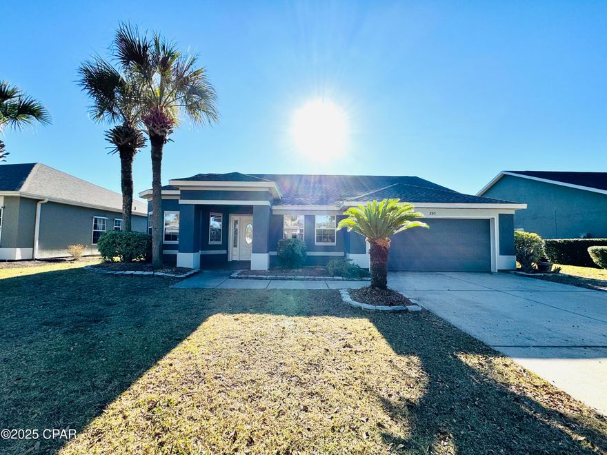 Welcome to this 3-bedroom, 2-bath home ideally located less than half a mile from the beach and directly across from Pier Park. Perfect for those who love to stay close to the sand and shopping, this property offers the ultimate coastal lifestyle.

Imagine grabbing your bike or walking with your family to enjoy live concerts at Aaron Bessant Park, soaking up the sun on the beach, exploring Frank Brown Park, or adventuring through nearby nature trails. When it's time to unwind, you'll appreciate the two sparkling community pools this neighborhood offers.

The home features an open-concept layout, making it perfect for entertaining, and is conveniently located at the front of the neighborhood. The privacy-fenced backyard is ideal for outdoor gatherings, gardening, or simply relaxing in your own space.

Don't miss this fantastic opportunity to live close to all the excitement while enjoying the comforts of this wonderful community!