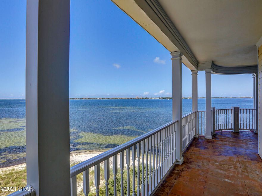 Don't miss out on your chance to call the charming community of Harbour Village (nestled right in the heart of historic St. Andrews) your home! This immense 3 bedroom / 3.5 bathroom condominium with a desirable 348 square foot wrap-around balcony boasts luxury bayfront living. Each large bedroom features it's very own spacious and private bathroom. Soak-in the gorgeous waterfront views from the dining room, living area, AND master bedroom! Enjoy an evening stroll through the private community garden or gather your friends and neighbors for a weekend cookout under the grilling pavilion. Want to enjoy a night on the town? No problem! Historic St. Andrews offers an array of restaurants, shops, and entertainment, all within walking distance of Harbour Village. Don't miss out on this this one!!