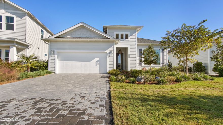 Pet-friendly home (30 lbs or less) in NatureWalk at Watersound Origins—available Dec 8th for a 12-month lease! This spacious 2BR/2BA + den home features an open floor plan, no carpet, lots of natural light & tons of upgrades. The kitchen offers stainless appliances, a gas stove, quartz counters, & a large pantry. The den is perfect for an office or sitting area. The primary suite includes a walk-in shower, freestanding tub, and custom closet. Enjoy a screened Florida room & beautiful pond views both in the back yard & front yard. Community amenities include a pool, fitness center, tennis/pickleball, trails, & more. Close to 30A beaches, dining, and shopping! Yard work & pest control included in rent. Come enjoy a maintenance free lifestyle!