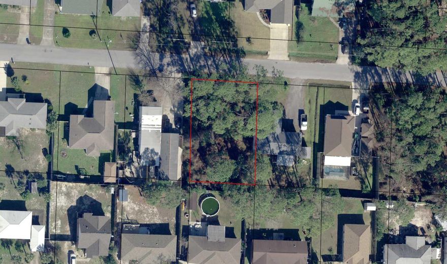 Ahhh! Finally a large, 75x120, west end lot under $100,000.  This parcel is in an established community. Incredible location! Close to the beach, Pier Park, the airport and 30A. This lot will not last long. There is even city sewer available. Come check it out!