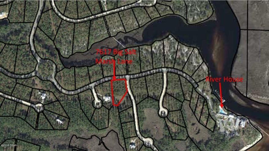 This awesome lot is located near the River House in the St Joe development, Rivercamps. The lot has no build out time and fantastic amenities for your enjoyment! The community is located 5 minutes from the Panama City Beach airport, 2 minutes to boating/fishing and 10 minutes to the beach. The community has 1500 gated acres bordering West Bay, Crooked Creek and the Intracoastal Waterway. Amenities include a 25,000 square foot Riverhouse complete with a waterfront pool area, boat slips, 600 foot pier, a fitness center with bay views, library, catering kitchen and dining area. The Riverhouse is stocked with kayaks, canoes and bikes for the homeowners and their guests Other amenities include a boat launch area with boat storage and a private boat ramp for launching boats up to 27 feet. Almost 10 miles of walking or biking trails meander through the community. Homeowners and guests also have access to an on-site campground located on the scenic bank of Crooked Creek. The campground includes restroom and shower facilities. You must see this water-front community to fully appreciate the development and the vision of coastal living it inspires.
Buyer to verify all measurements and information