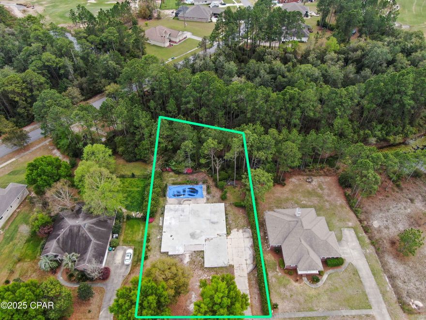 Beautiful gated community of Windswept Estates surrounded by Windswept Dunes Golf Course! Just 20 minutes to the white-sand beaches of Santa Rosa and Destin. This spacious .49-acre lot features a wooded backyard, landscaping, partial fencing, shallow well, septic, and an in-ground gunite pool with brick pavers. CMU slab foundation and in-ground propane tank in place. Includes engineered home plans (2,606 sq ft + 400-600 sq ft bonus). Community amenities: pool, tennis, basketball, clubhouse, playground, fishing pond, and trails!

*All information is believed to be accurate and should be verified by the buyer if​​‌​​​​‌​‌​​​​‌​​‌​​​​‌‌ important.