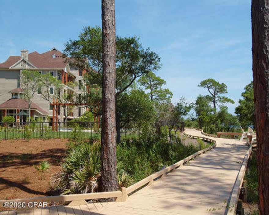 Entered for Comp Purposes. Wild Heron is situated along the shores of Florida's largest coastal dune lake; under canopies of beautiful old oaks is a place of privacy and quiet comfort offering extravagant view of Lake Powell and three of the most picturesque Shark's Tooth fairways. This unique Coastal Craftsman community, best described as a sanctuary, offers all the world-class amenities you could ever need including Shark's Tooth Golf Club, Har-Tru Hydrocourt Tennis Courts, a lakeside grill and fire pit, community swimming pool, fitness center, boardwalks, trails and parks. The Boathouse at Prospect Point includes a dock for access to Lake Powell and is well stocked with kayaks and canoes for residents' use.