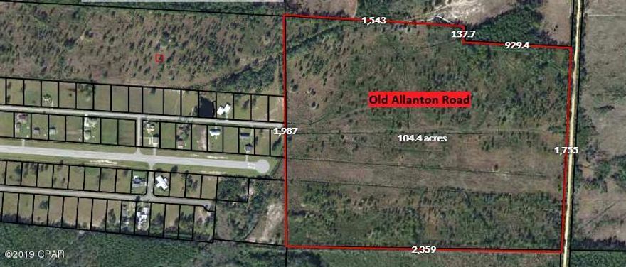 Very few large parcels left for sale on Old Allanton Rd. This road is on the DOT list to make a four lane road in the future. The new growth is coming to Hwy 22, Hwy 2297 and Old Allanton  Rd. This is your time to invest in the future. Seller would consider subdividing. The seller has no knowledge of the property, there are no surveys or environmental reports on record. The buyer will be responsible for any and all due diligence...