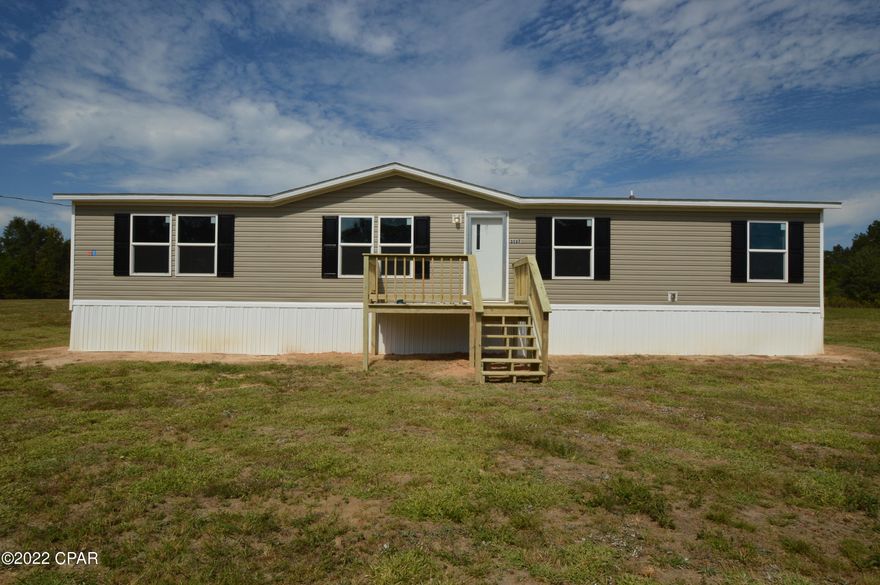 Under Contract - Taking Backups the phrase 'CURRENTLY UNDER CONTRACT, SELLER WILL CONSIDER BACKUP OFFERS' 

If you love the country and fishing then look no further! This home sits on 1.08 acres and is minutes away from Wrights Creek! This home is ready to move in with new carpet and paint throughout the home.  Central heat/ac.  Located about an hour away from Panama City Beach and 45 minutes to Dothan, AL.