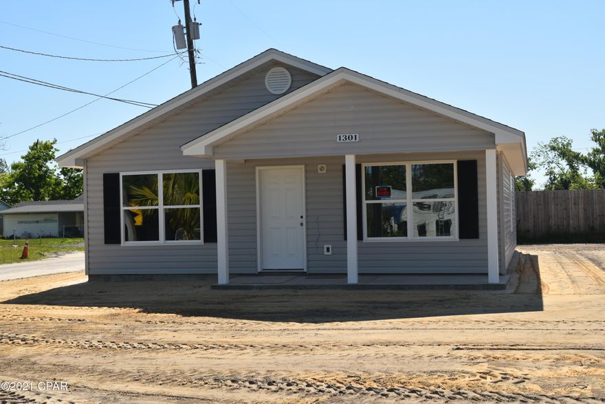 CEDAR GROVE ... great location!  CURRENTLY UNDER CONTRACT .. SELLER TAKING BACKUP OFFERS.  Walking distance to Cedar Grove Elementary School ... 10 minutes to Tyndall AFB, East Bay and SE approx. 30 minutes to beautiful Mexico Beach ... W 30 minutes to Panama City Beach.  3 bedrooms with 2 full baths w 1,130 SF.  Well designed kitchen convenient to laundry room.  Flooring is vinyl plank in LR/Dining/Kitchen/Baths and bedrooms are wall-to-wall carpet.  Lovely sodded yard front and back with complete privacy in back. Will be active on MLS in approximately 2 weeks or less. Great investment or a place to call home ... outstanding value!