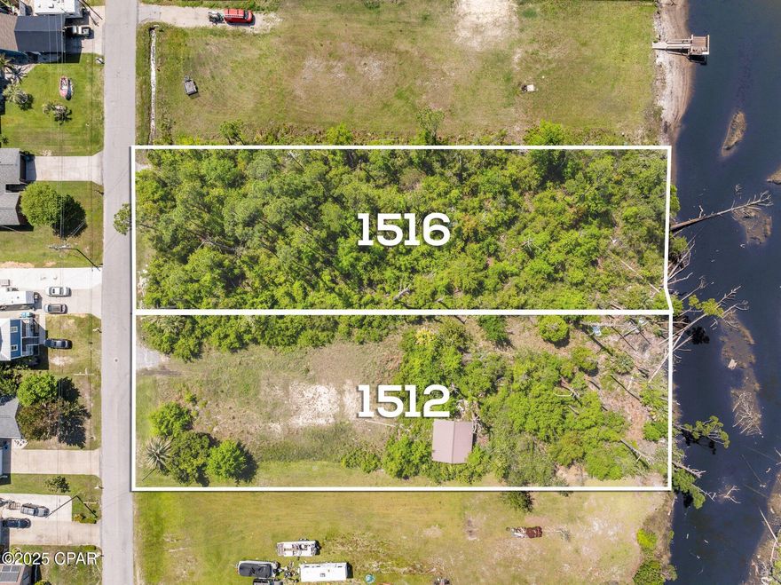 Location, Location, Location...
This .67 acre waterfront paradise. Catch both the sunrise over East Bay and the sunset over the bayou. Bring your boat. It is rare to encounter waterfront property, which is a testament to the seller's considerable investment in this land. The lot offers 100 feet of water frontage and a water depth ranging from approximately 2.5 to 4 feet, ample for smaller boats and perfect for fishing or venturing out to the Bay and Gulf. The property has not been surveyed, it is being leveled and cleared. All utilities are accessible at the street. No HOA here and very few cars pass by on this dead-end street.
The surrounding area includes the gated East Bay Preserve and Yacht Club plus several million+ dollar homes with more being added. It is a very convenient location that's less than 10 minutes to Tyndall AFB, community parks, lots of restaurants, and shopping. Plus, it's an easy drive to Mexico Beach or Panama City Beach. Excellent investment opportunity - come take a look for yourself!