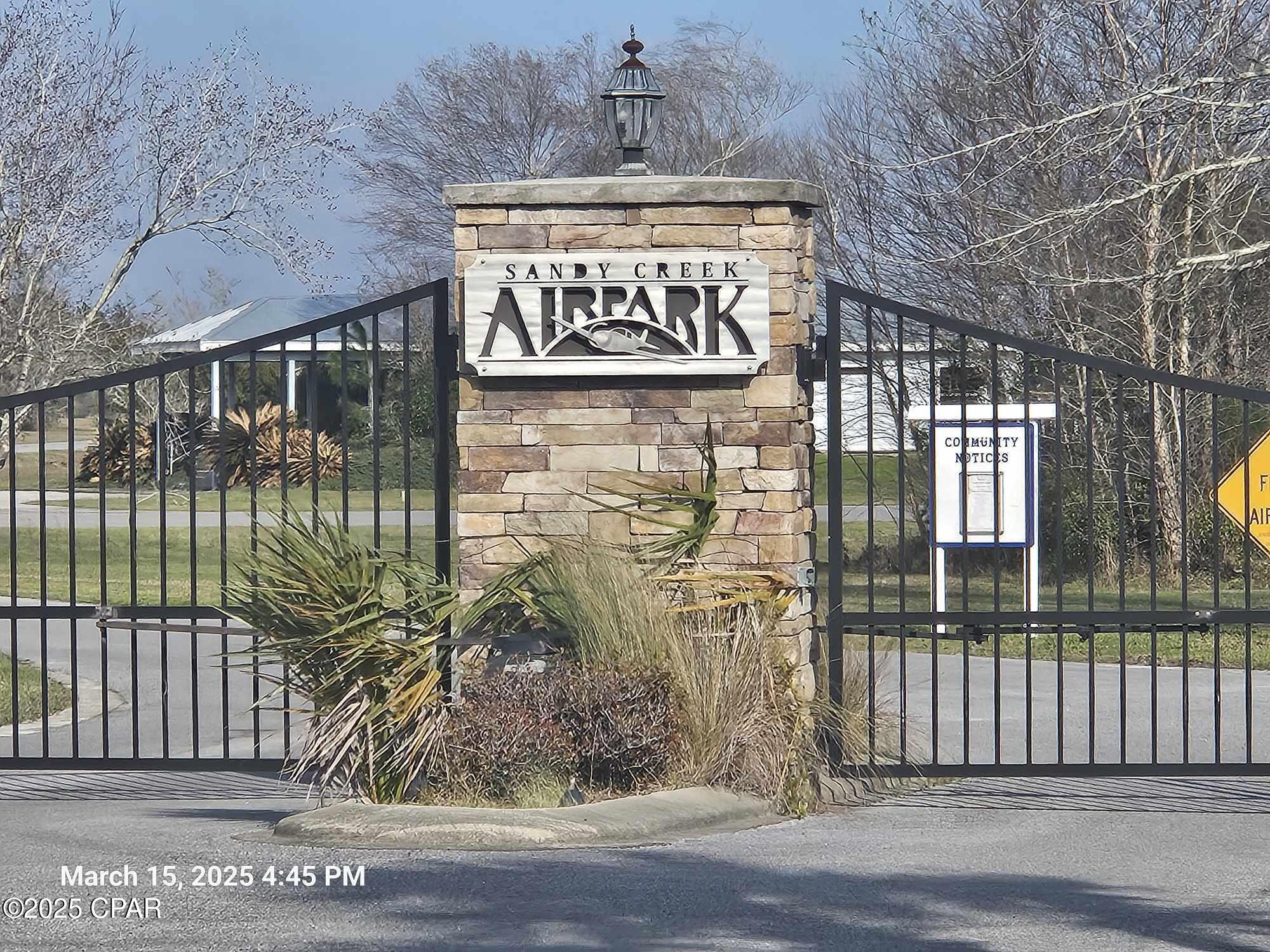 Sandy Creek Air Park - Land