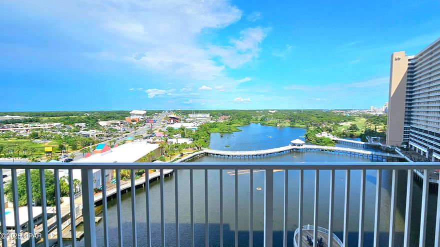 CURRENTLY UNDER CONTRACT, SELLER WILL CONSIDER BACKUP OFFERS. Motivated seller! Bring all Offers! This 1,681 Sf fully Furnished unit has 3 BR 3 Full Baths and a Bunk area and offers all you need for a great beach vacation / strong income producing property. Spacious Kitchen and Living room, 3 large bedrooms, bunk area and a huge balcony overlooking the resort lake. Laketown Wharf Resort offers one of a kind amenities including Not 1 but 5 Resort pools, Zero entry, Partially shaded, Island pool, Rooftop with gorgeous panoramic views and a Kids Pool as well as 2 Hot Tubs. Get your workout done inside well equipped Fitness Center with beach views. The resort offers on site restaurants, ice cream and candy shops so you have all within your reach. Must see, the unit has many updates. See list of updates. Buyer/Buyer's Agent should verify all details.

Staging pillows, decorations, throws and other staging items are not included in the purchase. Ask for details.