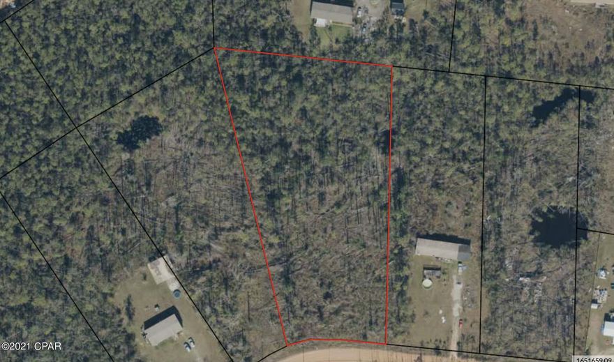 3 acres of vacant land. Septic and well on site (not sure of the condition). Entered for comp purposes