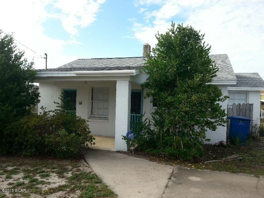 Old Style Beach House located at Beautiful Bid a Wee Dedicated Beach

(Private gated access). IN THE !ST BLOCK ! Build a raised deck and have a wonderful Gulf view as you are only 300'

From Front Beach Road ! House has recently had a new roof and painted. Add your personal touches to make this a very unique home . these do not come available much. Current Zoning allows for a 3 story Home, if you choose to remodel. Take a walk on the  Powder like sand near the Emerald Green/Blue water and relax ! Also, Short term renting is allowed on this street. No Flood Zone.