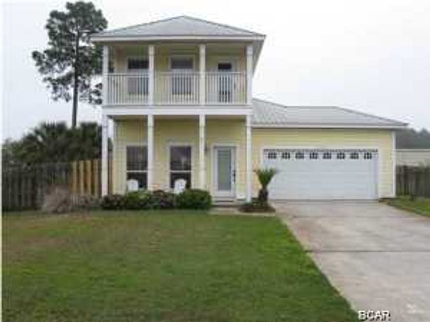 LOWEST PRICED HOME IN LYNDELL PLANTATION!!! First, located in a quiet, sought after friendly, neighborhood where homeowners enjoy a VERY LOW association fee of only $175 per year! Enter this charming community and notice the metal roof tops, pastel colors, and inviting front porches. It is not uncommon to see homeowners taking leisurely strolls or walking their dog. Pull into the driveway and ''GREAT CURB APPEAL''! Before stepping inside, notice the well maintained landscaping, privacy fence, and peek around back and check out the HUGE BACKYARD, a favorite location for the current homeowner. Step inside and ''NICE''! NEW carpet and NEW paint! Large windows, soft relaxing colors, beautifully upgraded kitchen with gorgeous countertops! Downstairs offers a bedroom with its own private