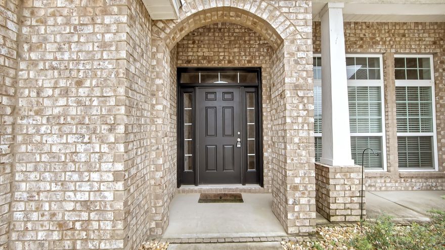 This Emma floor plan 3/2 with BONUS room sits in the desirable Cherokee Hight's Neighborhood within walking distance to Tommy smith Elementary and Merritt Brown middle schools. This home features an all brick exterior with Elegant 9-12-foot ceilings, large open floor plan with a formal dinning room and split bedroom lay out. In the kitchen you will notice a very large Granite topped island with plenty of seating, ample work space and cabinets, stainless steel appliance and a large pantry. In the large Living Room you will notice an abundance of space and natural light, raised trey ceilings and a covered patio in the back yard. In the master you will find raised ceilings and a very desirable bathroom with another walk-in closet, double vanity, large shower and separate soaking tub.