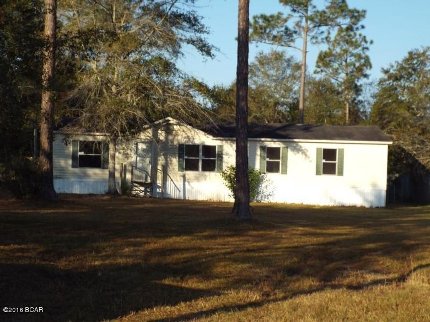 Four Bedroom Two bathroom manufactured home on a .7 Acre lot offered as is.  All sizes are approximate or taken from other sources please verify accordingly.