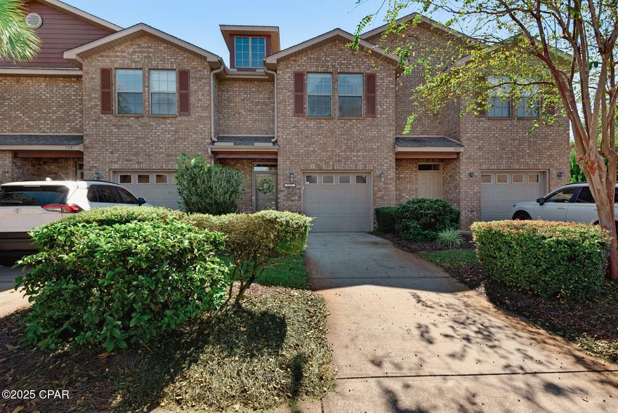 Beautifully furnished 3 bdrm / 2.5 bath townhome located just 2.5 miles from Navarre Beach. & 15 min from Hurlburt AFB.
This spacious home offers comfortable coastal living & stylish decor , a fully equipped kitchen & inviting living area great for relaxing & entertaining., in-unit washer & dryer,  computer area under-stairs nook and  a private patio. Community amenities include a pool with cabana and playground. Conveniently located to restaurants, grocery stores, and Baptist Urgent Care