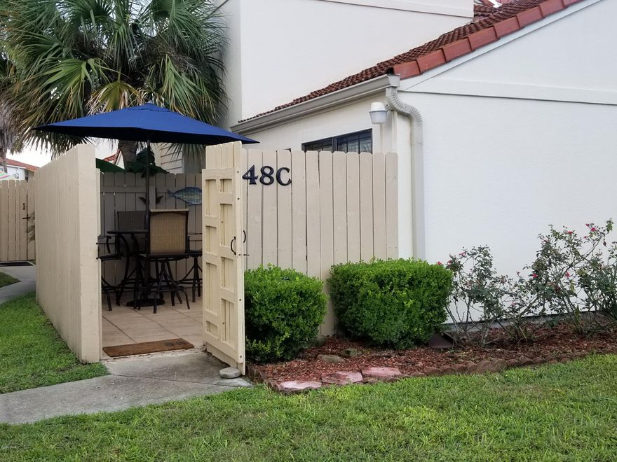 Horizon South is a popular Gated Resort Community located in the West End of the beach. Close to Pier Park, restaurants & Frank Brown Sports Complex. AMENITIES galore, 4 pools, hot tub, 18 hole mini golf, tennis, horse shoe pits... Unit is located in the front half of the complex in a more private quiet corner with lots of parking. ONLY a 5 MINUTE walk from locking your door to sitting on the white sandy beach! FULLY FURNISHED, turnkey, SLEEPS 6, all you need is a toothbrush and your clothes. Great for investment or second home. Private patio for grilling. Frig, DW, stove new in 2016. AC handler new in 2017. WIFI thermostat. The exterior was just painted in Sept. Come and create memories with your family and friends or enjoy the income from an investment. Verify measurements if important