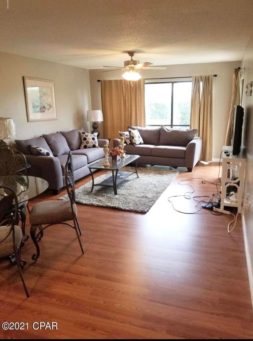Newly updated in 2019, this two bedroom, two bath Edgewater Golf Villa beachside condo is a must see. Unlimited use to all of the many amenities at the beautiful Edgewater Resort, but this unit has a bonus. The Beachside buildings have their own private access gate for the quick walk to the beach. Unit comes furnished and is an excellent investment opportunity.