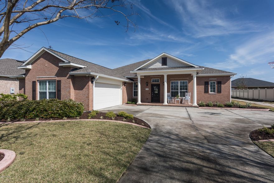 CURRENTLY UNDER CONTRACT, SELLER ACCEPTING BACKUP OFFERS. 4 Bedroom Hawks Landing home with a saltwater pool!  This home features almost 3000 sq ft with an open concept, split bedroom layout, 4 bedrooms, 3 full bathrooms, an office, formal dining and a bonus living/playroom!  Many recent renovations include: a new roof, all new insulation, new carpet throughout, fresh interior/exterior paint, and a new outdoor HVAC unit. The backyard features a re-plastered pool w/waterfall, new tile surround and an upgraded filter, as well as new sod, a screened in porch w/ceiling fans, and 6' privacy fence. This home also includes a sprinkler system, hurricane shutters, whole house gutters, new landscaping, and a Ring Doorbell. Hawks Landing is a highly desirable neighborhood that is centrally located.