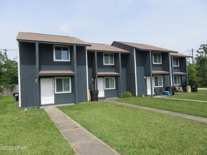 Recently renovated 2-bedroom 1.5 bath Townhouse end unit, centrally located in Highland Park. Tile and ceiling fans throughout with washer and dryer hookup. Central heat and Air, with lawn care included. Convenient to shopping and dining. All property sizes and ages are approximate, please measure and/or verify if important.
School assignments are subject to change, please check with Bay County for most accurate information.
Deposit is the same as the rent. Pets allowed with owner approval and NON-REFUNDABLE pet fee applies per pet. Breed restrictions apply.