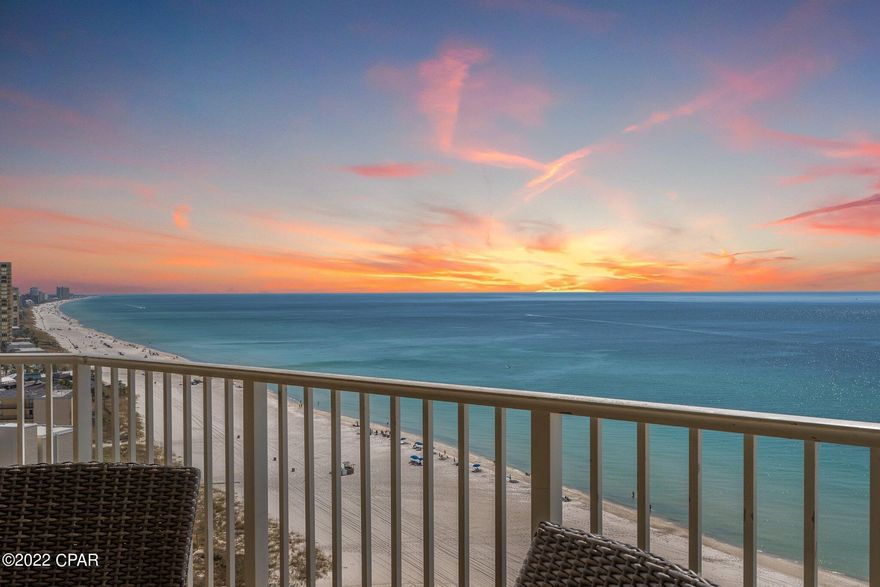 CURRENTLY UNDER CONTRACT, SELLER WILL CONSIDER BACKUP OFFERS' 
Updated and Ready for You!
Step into paradise with this freshly painted, beautifully updated condo featuring a new white leather sofa and loveseat set—modern, sleek, and beach-ready! Located in the sought-after Boardwalk Beach Resort one of Panama City Beach's most family-friendly destinations, this unit offers the perfect mix of comfort and luxury.

Resort-style amenities include:
🏖️ A massive 2,500 sq. ft. zero-entry pool
💦 Two bubbling hot tubs
🌈 A kids' splash zone
💪 Fully-equipped fitness center
🍹 Beachside bar & grill
🛍️ On-site corner market
👣 Plus—1,700 feet of sugar-white sand right at your doorstep!

Inside, you'll find gorgeous vinyl plank flooring throughout, granite countertops, and a spacious layout perfect for families or guests. The primary suite offers private balcony access and a luxurious bathroom with separate shower and soaking tub. The guest bedroom features two queen beds, and with a pull-out sofa in the living room, this unit comfortably sleeps up to 8 guests.

Whether you're looking for a top-tier investment property or your own dreamy beach escape, this one has it all.
Don't miss your chance to own a slice of paradise in Panama City Beach!