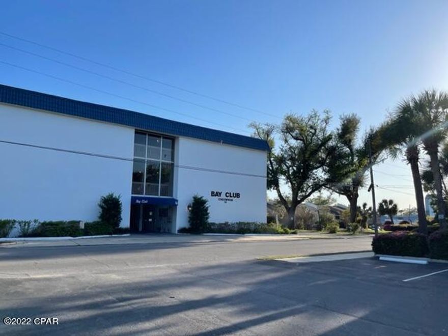 Unit located at Bay Club Condominium on St. Andrew's Bay in Panama City, Florida. Located in the Bunker's Cove area. Short walk to downtown restaurants and shopping, New dock scheduled to be completed at the end of April. This unit has a waterfront view from its balcony. Available for long or short term rental.